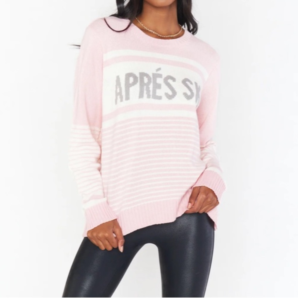 Show Me Your Mumu Apres Ski Alpine Sweater- size XS